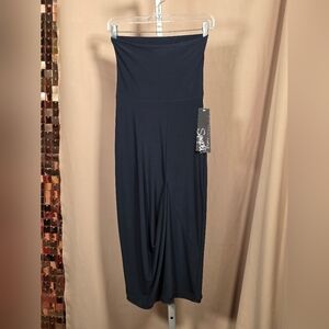 NWT Sympli Navy Long Sway Skirt Size 2